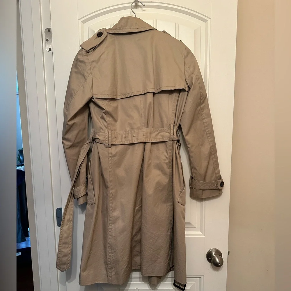 Banana republic trench coat sz xs - Picture 6 of 7